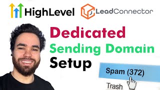 How To Setup & Warm Up A Dedicated Email Sending Domain In GoHighLevel & Lead Connector