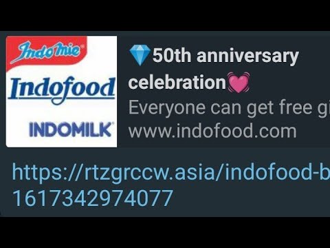 Perayaan Ulang Tahun Ke 50 Indofood Bagi Bagi Hadiah