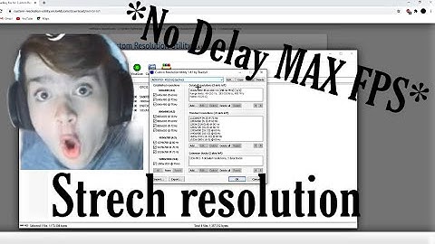 How to get Fortnite stretched resolution with NO INPUT DELAY (Display scaling) "new god resolution"