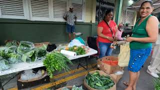 Market Shopping in Antigua