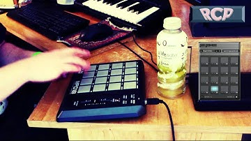 Akai MPD 18- Late night jamming....