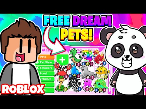 Giving People Their Dream Pets In Adopt Me For Free Roblox Adopt Me Youtube - team panda roblox group how to get robux easy way