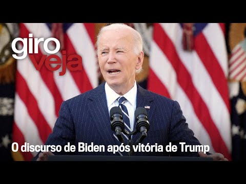 Biden discursa sobre