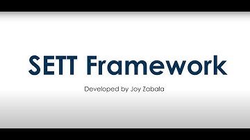 The SETT Framework