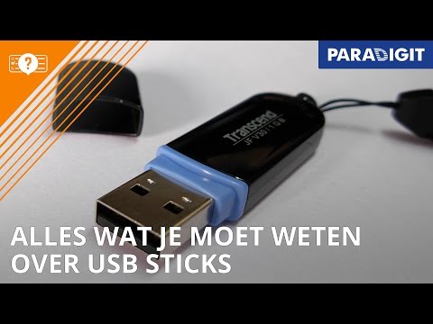 USB sticks: alles wat u moet weten | Tip | Paradigit