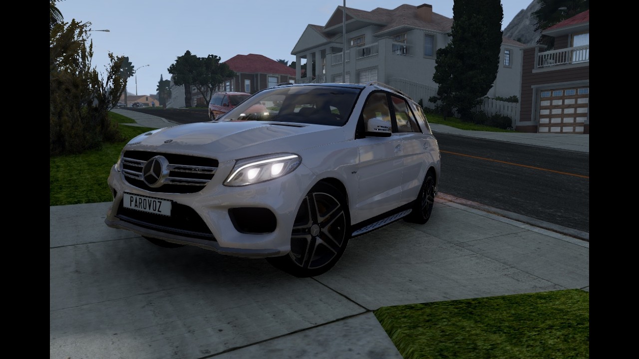Mercedes GLE city drive | beamng |