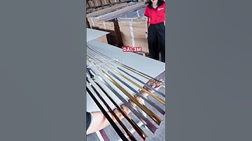 Chi tiết kích thước, màu sắc nẹp T inox 304 | Nẹp inox trang trí nội thất hiện đại