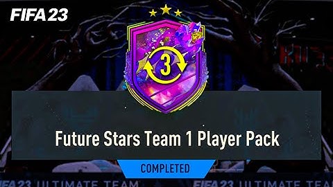 3 SWAP TOKENS FUTURE STARS TEAM 1 PLAYER PACK - FIFA 23 ULTIMATE TEAM