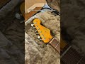 Lightest and slickest Strat I’ve seen. Available link in bio! #fenderguitars #guitarporn