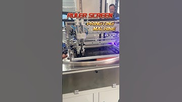 Ruler screen printing machine in onepassuvprinter.com #screenprinting #printingmachine