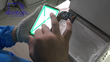 Tutorial:Teach you how to separate s6 edge curve screens with broken glass by electrical freezer F01
