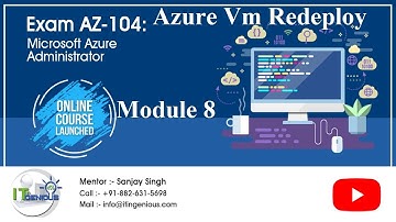 Azure Administrator (Az-104)-Azure VM Redeploy