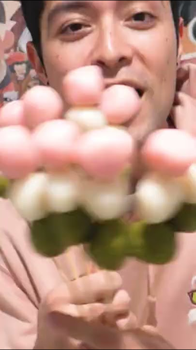 Itachi's Hanami Dango from Naruto! 🍡 #naruto #mochi #itachi