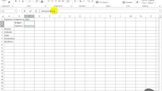 Information VTC Player   Microsoft Excel 2013, Enter Text and Headings Guide
