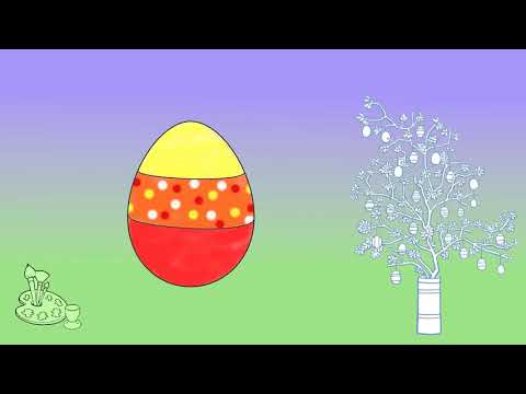 Video: Eieren Schilderen Voor Pasen Met Kool