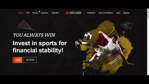 GC HYIP Template 757 Desktop View