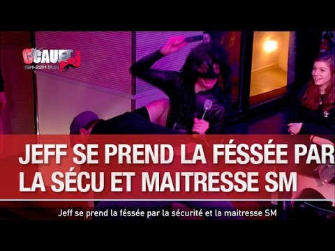 Jeff prend la fessée par la sécu et la maîtresse SM - C’Cauet sur NRJ