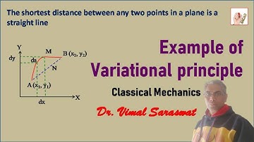 Example of variational principle | E-20 | Classical mechanics