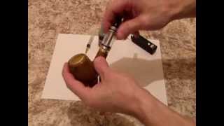 E-Pipe 618 (электронная трубка) и атомайзер от электронной сигареты 510 DCT 6 ml(, 2013-11-28T12:41:55.000Z)