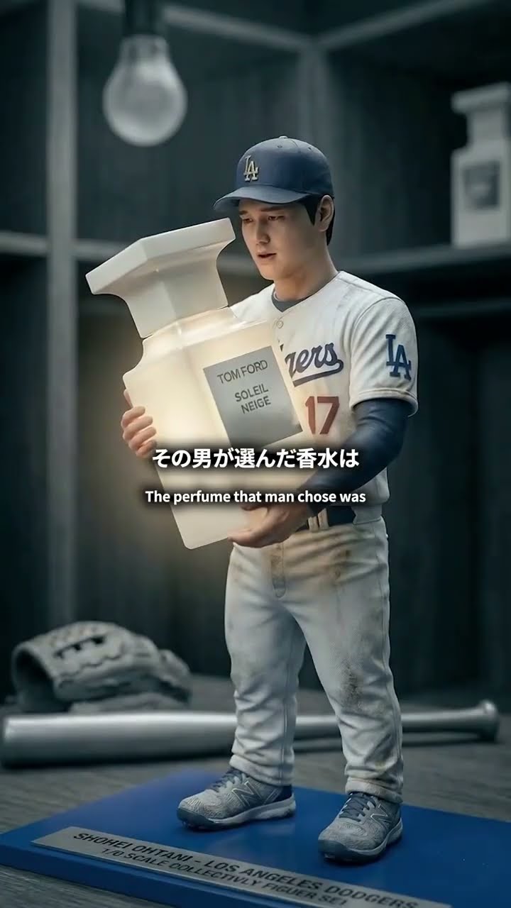 大谷翔平の愛用香水、トムフォードの魅力とその意味を深掘りします