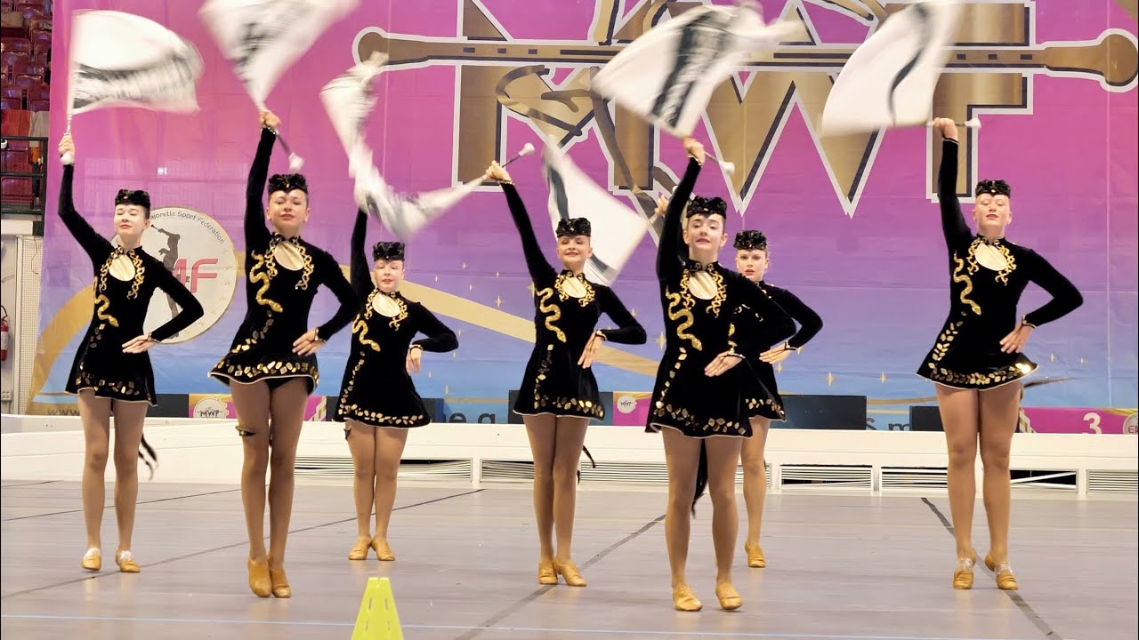 *FENIX Radlin* -flag mini -XX European Majorette Championship MWF Monza 2025