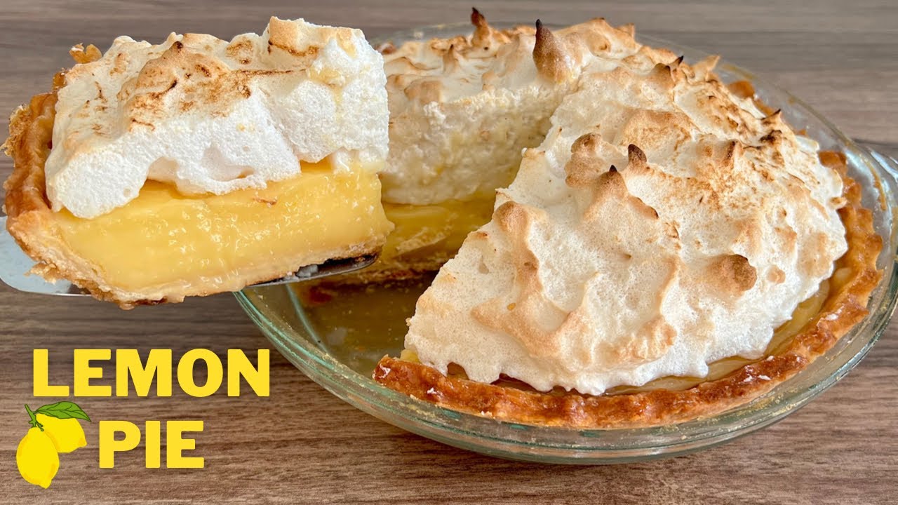 PAY DE LIMÓN CON MERENGUE | LEMON PIE, TARTA DE LIMÓN FÁCIL | POSTRES CON IXCHEL