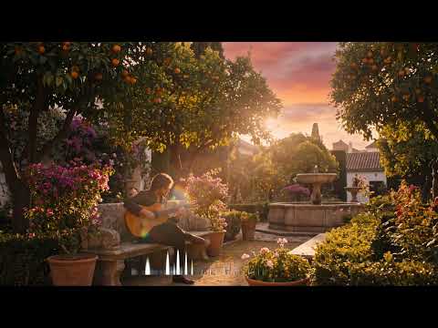 🌴 Summer Garden Flamenco | 2 Hours of Relaxing Spanish Guitar