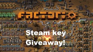 Factorio Steam Key Giveaway! - Factorio 1.0!