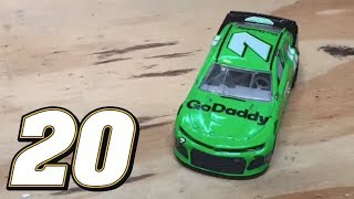 NASCAR STOP MOTION RANDOM CUTS 20!!!!!!