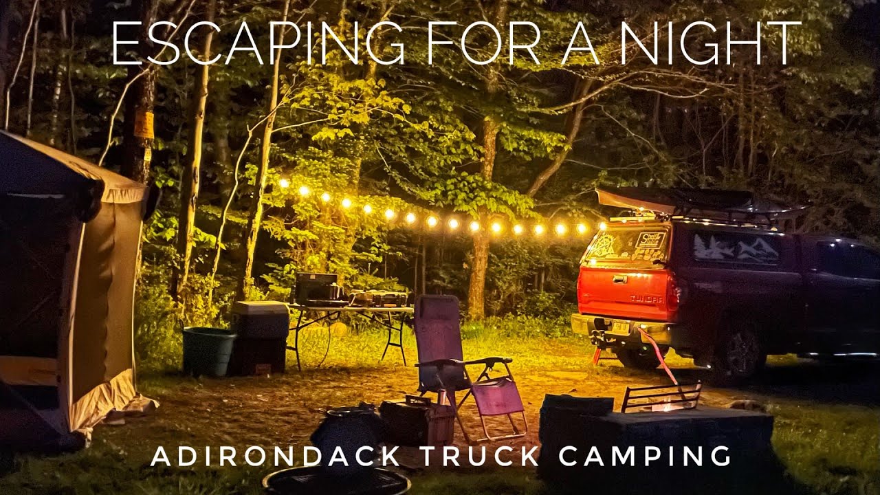 Truck Camping & Beef Stew Dinner YouTube