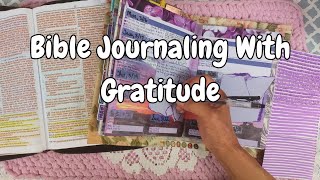 Bible Journaling With Gratitude | All-in-One Notebook 