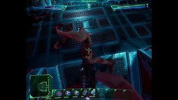 System Shock remake gore demonstration medium setting pc