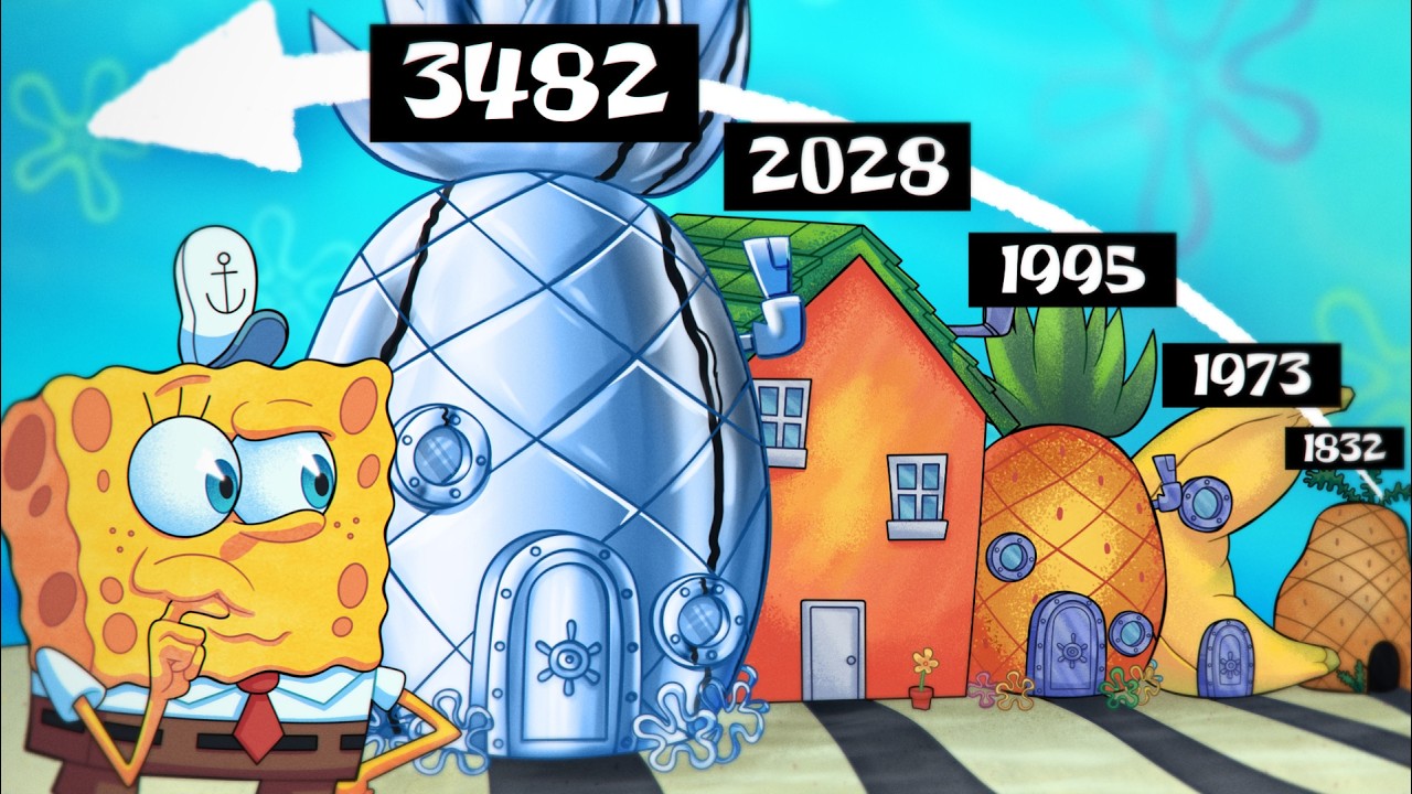 The Complete Timeline Of Spongebobs House!