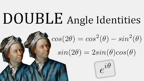 Double Angle Identities Using Euler