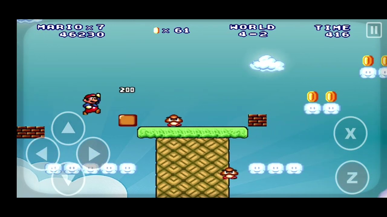 🍄Mario forever world 4 on 2x speed gameplay