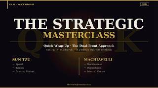 The Dual-Front Approach in 2 Minutes | Quick Wrap-Up | The Strategic Masterclass Ep. 2