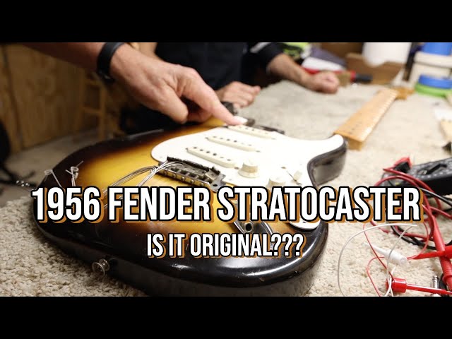 1956 Fender Stratocaster at Norman's Rare Guitars - IS IT ORIGINAL