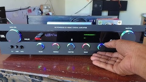 Rs.5400 5.1 Budget control amp 9585996485