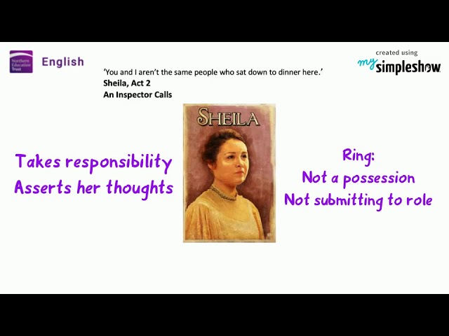 An Inspector Calls Sheila Quotes QUICKFIRE QUOTES: AN INSPECTOR CALLS