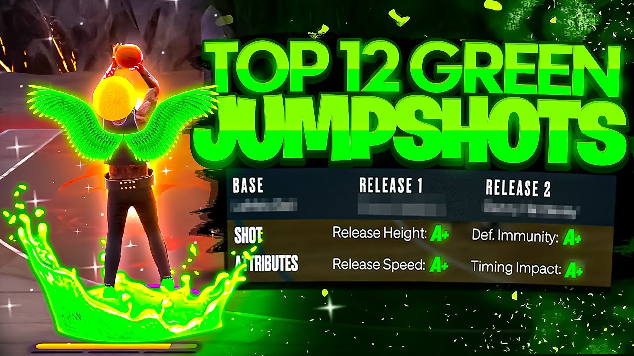 UNSTOPPABLE TOP 12 BIGGEST GREEN WINDOW JUMPSHOTS NBA2K26 BOTH GEN BEST JUMPSHOT NBA 2K26