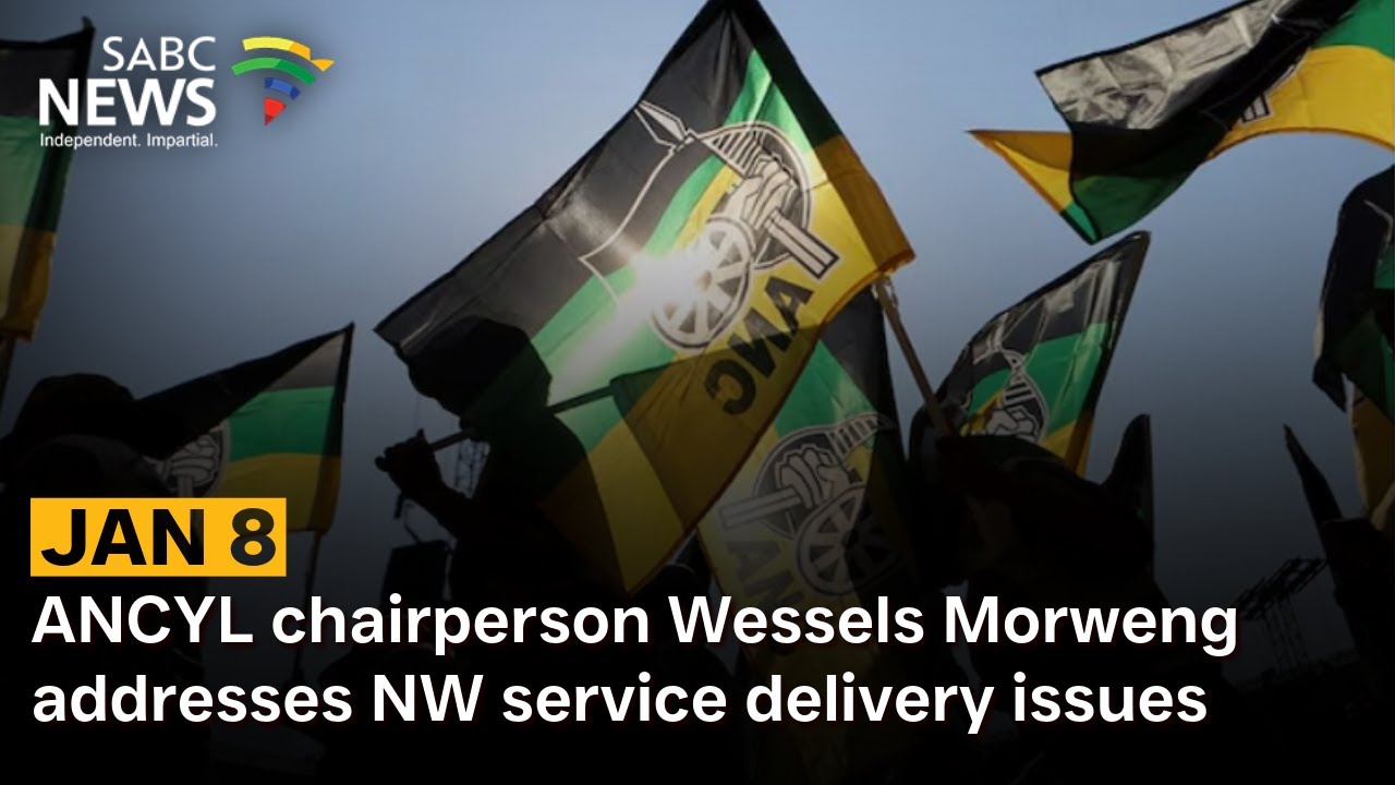 ANC Jan 8 | ANCYL chairperson Wessels Morweng addresses NW service delivery issues