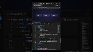 💫 &quot;Hover Magic Unlocked — Move Your Mouse &amp; Feel the Style!&quot; ✨🖱️#coding #webdevelopment #shorts #vs