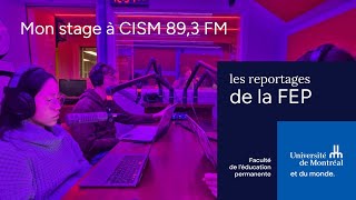 Certificat En Journalisme Multiplateforme - Stage En Entreprise