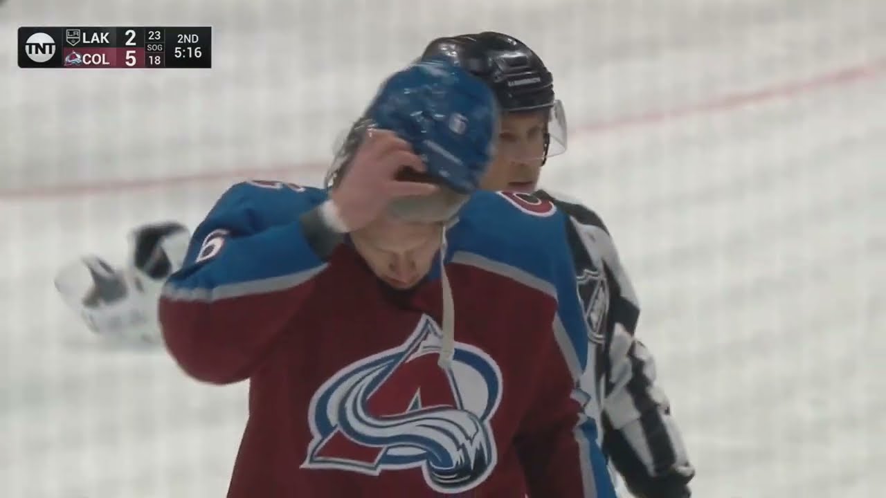 Scrum Ensues After Matt Roy Hits Bowen Byram