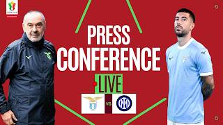 Gyvai | Lazio spaudos konferencija | LAZIO-INTER | Coppa Italia Frecciarossa 2025/26