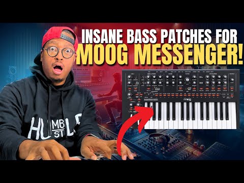 INSANE Urban Synth Bass Patches For The Moog Messenger!