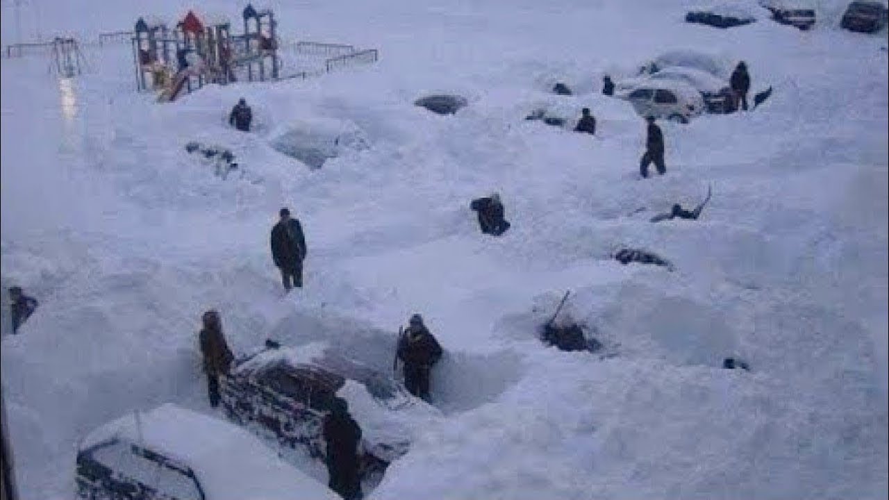 Terrible snow storm hits Syria