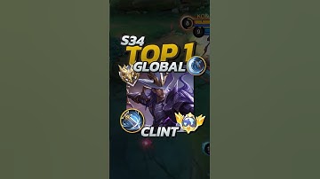 77% Winrate Clint S34 Build! Mobile Legends #mobilelegends #mlbb #gaming