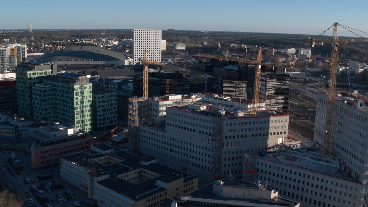 2747. Arenastaden Stock Footage Video