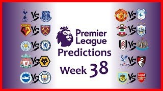2018-19 premier league predictions ...